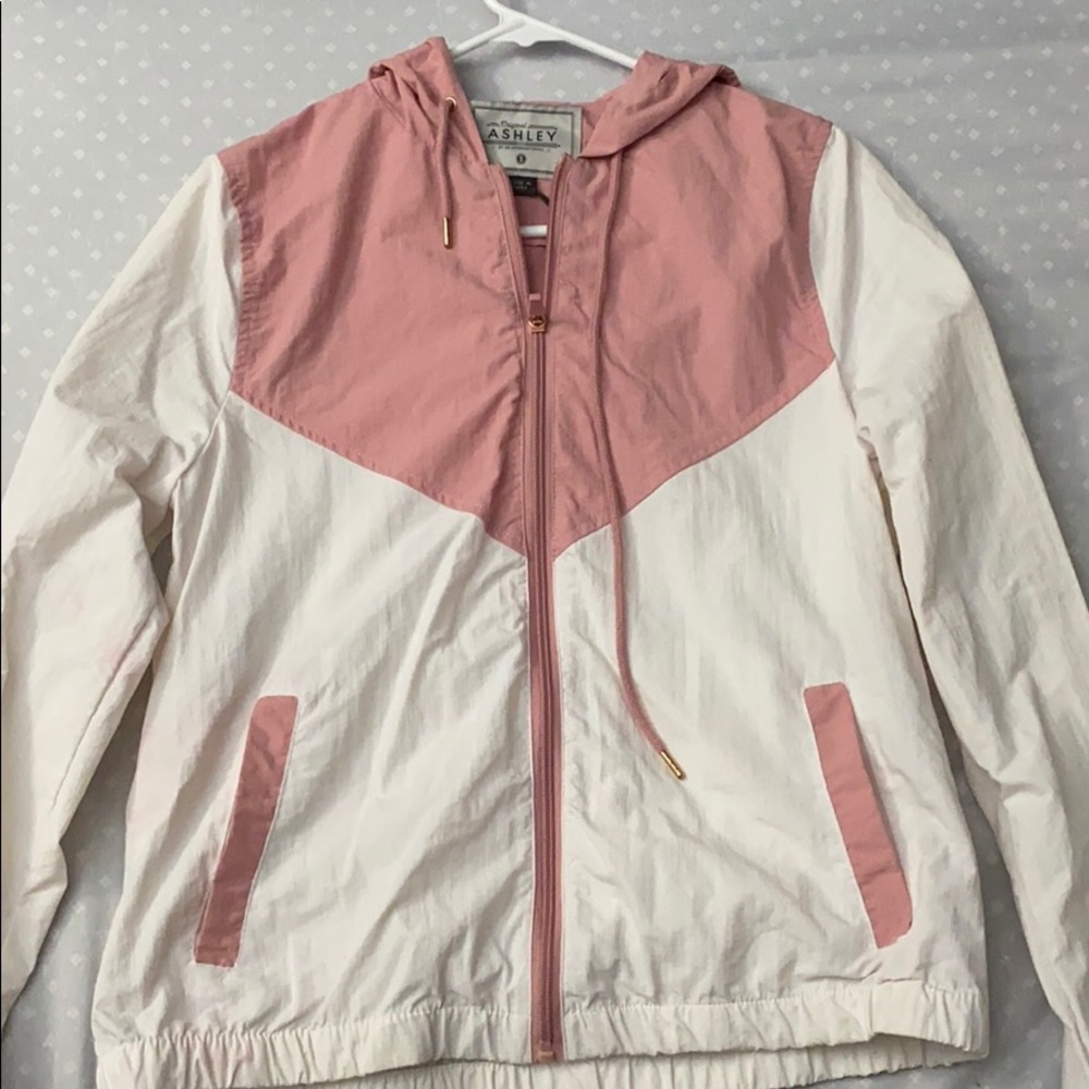 Zip up windbreaker